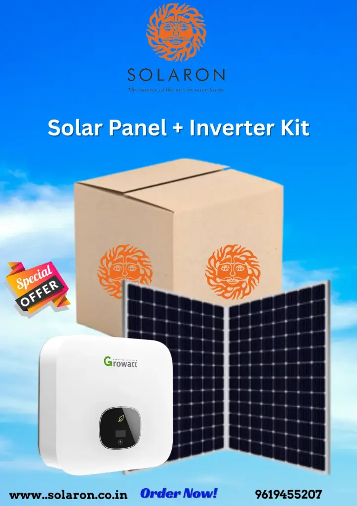 Solar Panel + Inverter kit (1 Phase 5KW)
